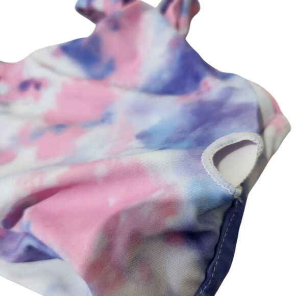 Vikini Top For Women Size Large Tie Dye Color One Shoulder - Picture 7 of 9
